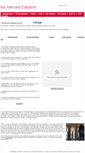 Mobile Screenshot of myharvardclassics.com